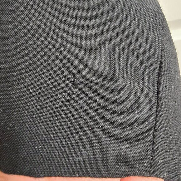 Ann Taylor Black Wool Blend Scoop Neck Sheath Dress - Picture 7 of 7